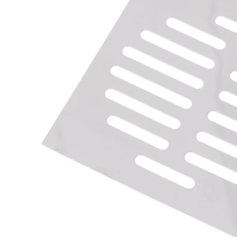 Odpływy podłogowe ze stali nierdzewnej Pokrywa siatkowa Kwadratowy otwór odpływowy Łapacz włosów pod prysznic Filtr Stoper Części metalowe do kuchni i łazienki