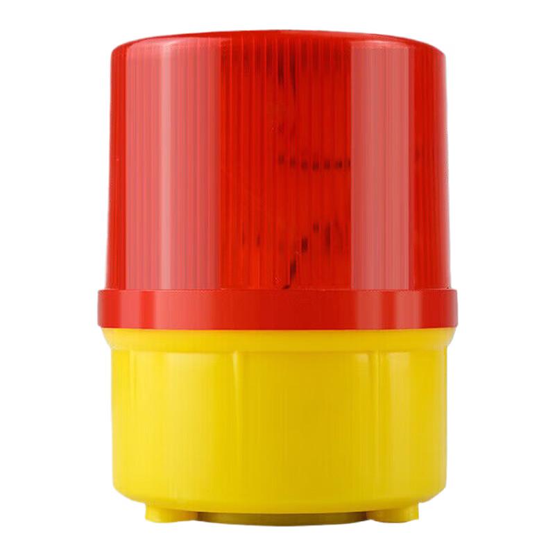 Solar Powered LED Traffic Warning Light