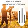 3/8 Extension Rod for Tripods Monopods Fill Light 12mm Aluminum Extender Stick for Camera Fill Light Mount Stability