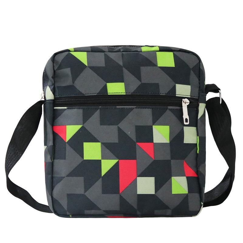Casual Shoulder Bag, Student Stationery Bag, Oblique Span Bag, Schoolbag, One Piece, Customized Heat Transfer with Pictures.