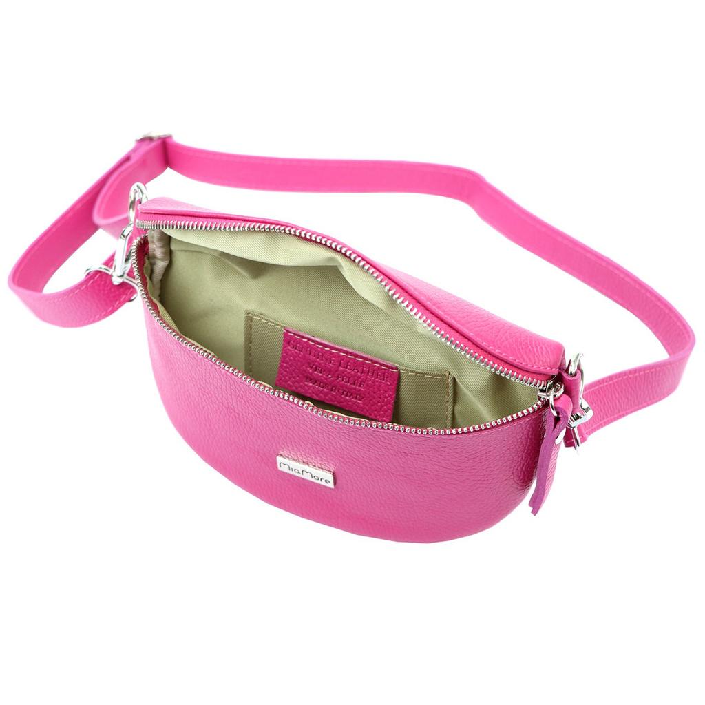 Läder midjeväska axelväska dam MiaMore