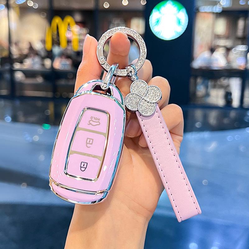 Modern ix35, Elantra ix25 Key Case: Compact Car Shell Buckle for Elantra, Lingdong, Mingtu, Langdong & Verna Models