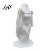 Feuchtigkeitsbeständiges gruseliges Ornament 3D-gedruckte Halloween-Geisterbraut-Statue Ornament Weibliche Figurenskulptur mit glatter Oberfläche Stabile Basis Dekorativ