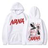 New Japanese Anime Hoodies Nana Osaki Graphic Printed Unisex Women Hoodie Streetwear Sweatshirts Harajuku Pullovers Unisex Clothing
