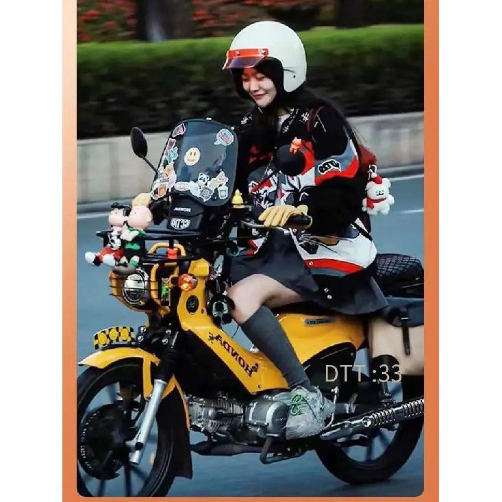 Warm three-quarters retro helmet for men and women motorcycle winter warm cruise American 3/4 half helmet.