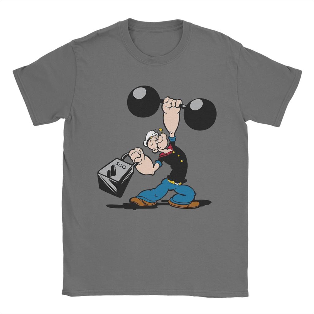 Popeyed T Shirt Men Cotton Novelty T-Shirt O Neck Tees Short Sleeve Tops Printed