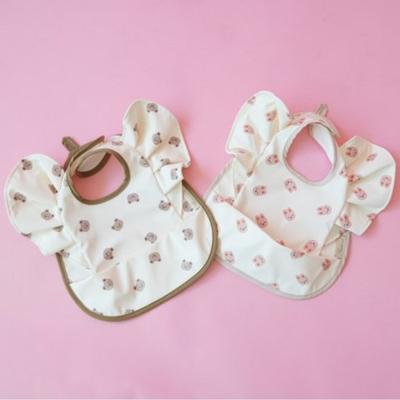 Ro&Coco wasserdichtes Rüschenlätzchen 1 Stück 1 Stück Bär Kaninchen 2er Set