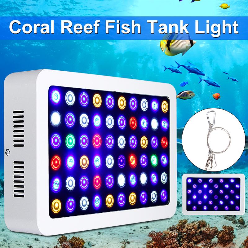 180W 50/60Hz Marine Fish Tank Aquarium Dimmer Lighting Freshwater Saltwater LED Aquarium Dimmable Led Grow Light