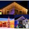 LED Icicle Lights for Outdoor Christmas Decorations,118Ft 1200 LEDs Christmas Fairy Light with Timer&Memory Function,8 Lighting Modes,Plug in hanging