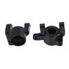 Metal Accessory Front C Hub Carrier Steering Knuckle for Axial SCX10 II RC Car (Black)