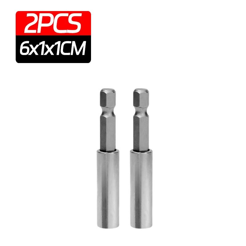 10/1pcs Screw Bits Extension Rod Quick Change Bit 1/4" Shank Long Handle Screwdriver Tip Holder Hand For Electric Screwdriver