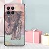 Elefant Blumig Tribal Hülle Für Samsung Galaxy M35 M56 M12 M06 M32 M52 M55 M15 M11 M13 M14 M16 M36 M31 M53 M34 M54