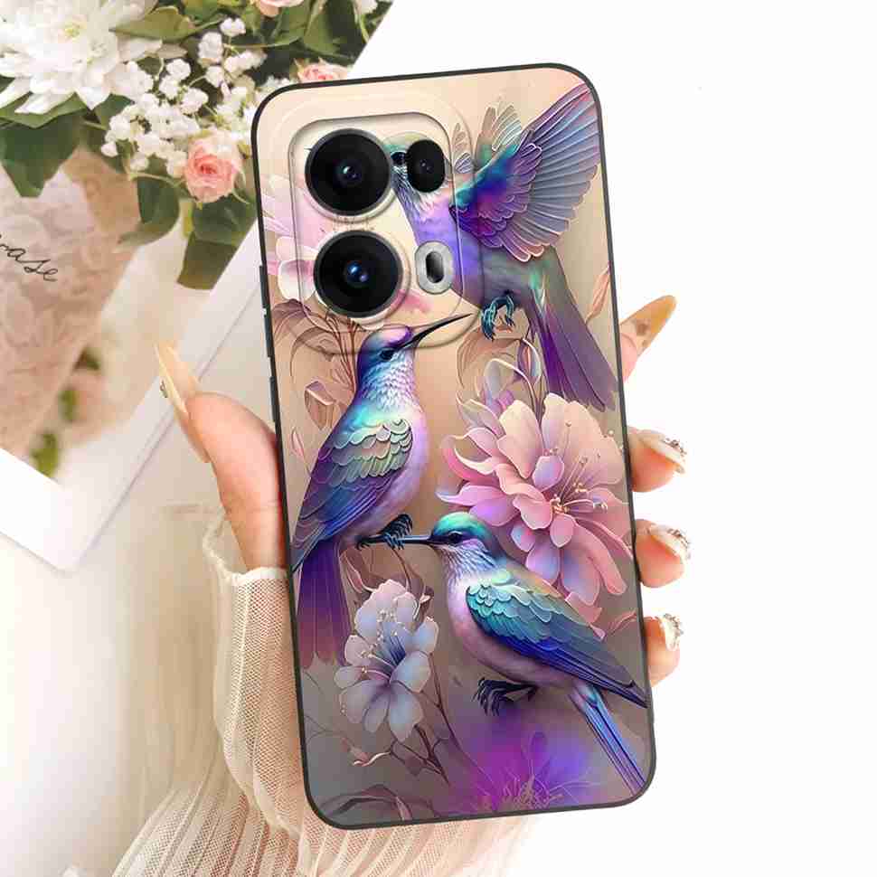 Petty Girl Hülle Für Oppo Reno13 Pro Hülle CPH2697 PKK110 Silikon Weiche Schutzhülle Für Oppo Reno13 Reno 13 Pro 5G Hüllen Tasche