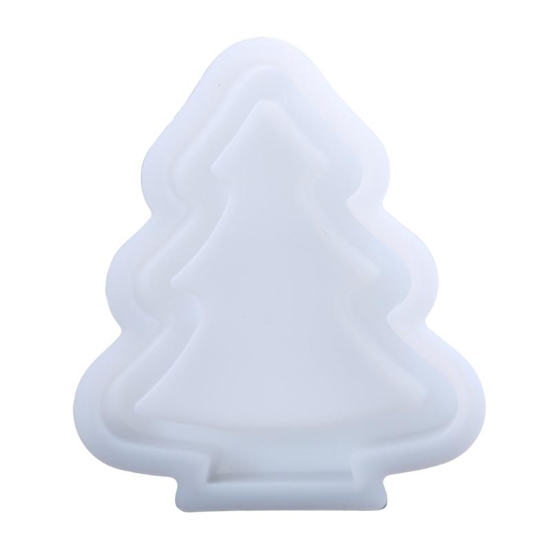 Forma na ozdobę biurka Elastyczna forma silikonowa na wydrążoną dekorację choinkową Formy gipsowe Materiały do wyrobu biżuterii