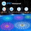 Solar Swimming Pool Lights With Remote 9 Color RGB Waterproof Floating Pool Light 3 Timer Function For Summer Pool Parties Decor
