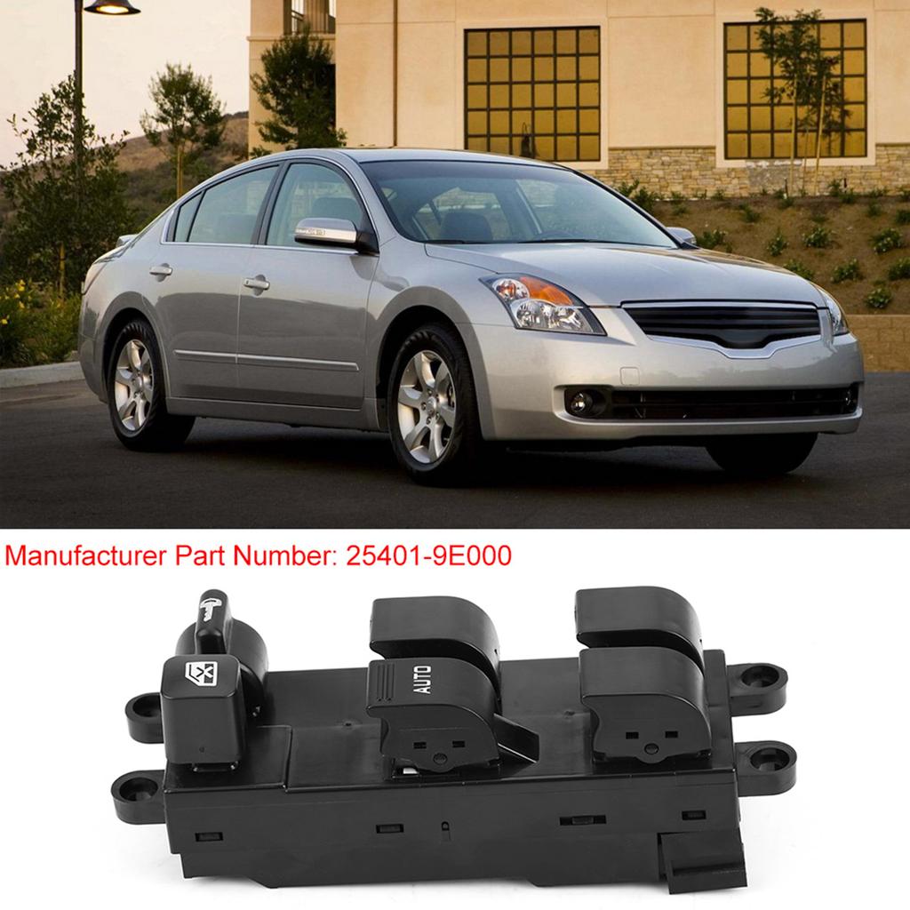 25401 9E000 Car Electric Power Window Switch Master Control for Nissan Altima Sentra Frontier