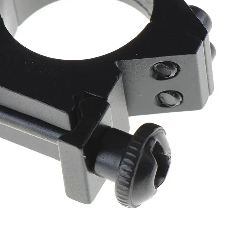 4mm 30mm/25 Riflescope Mount Ring Weaver 11mm/20mm Dovetail Picatinny Rail Adapter Mlok Profile Rifle Weaver Scope Hunting Mount
