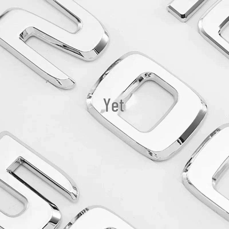 Compatible with Mercedes GLA180 GLA200 GLA260 AMG Tail Badge Emblem Letter Sticker Logo