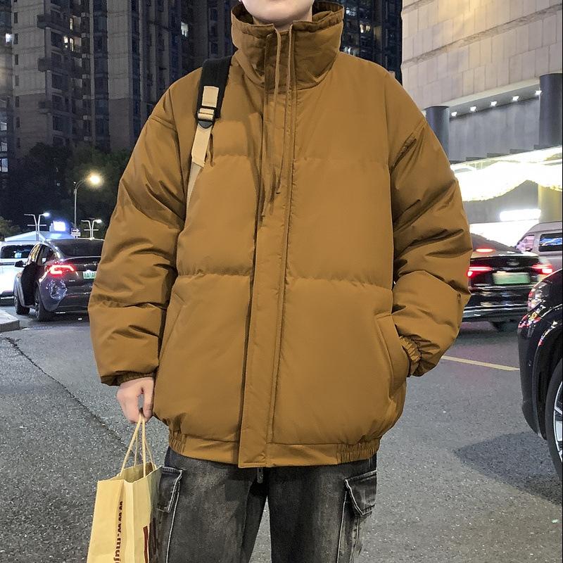 Stand-up Collar Cotton-padded Clothes for Men and Women of the Same Style, Winter New Down Cotton-padded Jackets, Loose