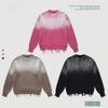 BE Men's American Retro Gradient Knit Sweater - Autumn/Winter Collection