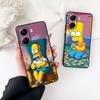 S-Simpsons Comics Bart Phone Case for Apple iPhone 12 13 Mini XS 11 Pro Max 7 8 Plus + XR 8+ X SE 2020 SE3 Protective Cover