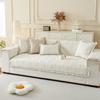 Korean Pure Cotton Sofa Cushion, Universal In All Seasons, Non-Slip Seat Cushion, Simple And Modern Cotton Leather Sofa Cover, Towel Cover Cloth