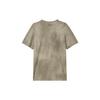 Under Armour UA Vanish Elite Logo Tie-Dye Print Breathable Crew Neck Training T-Shirt Men Tops Gray Brown 1383669-200