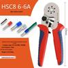 Hexagonal Mini Ratchet Crimping Pliers Set HSC8 6-6 for European Terminals