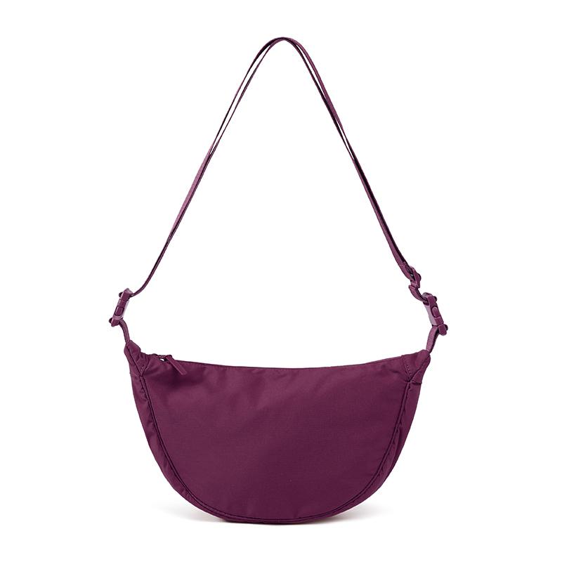 Lightweight Shoulder Bag Soid Color Unisex Chest Bag Commuter Bag