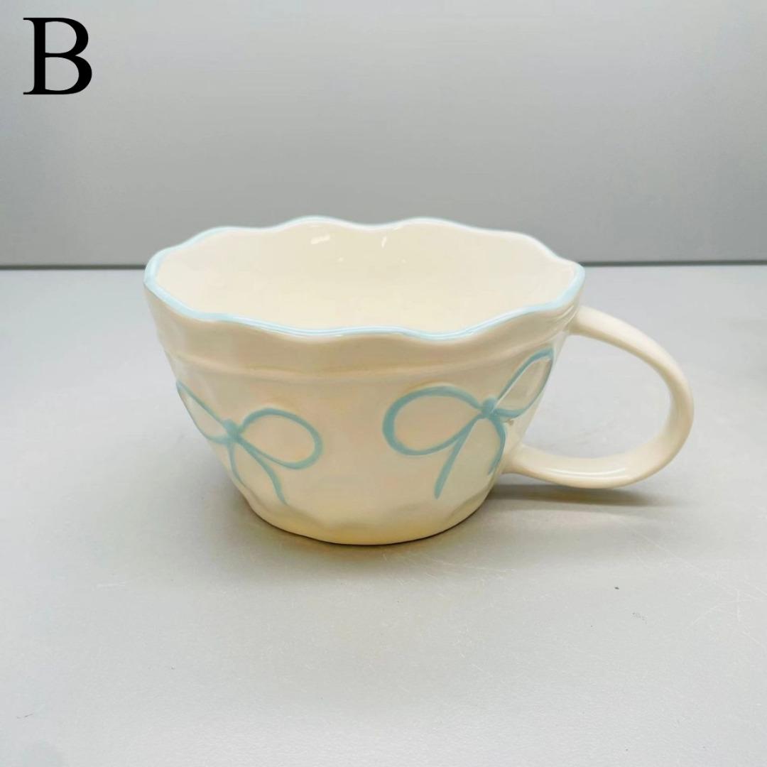 

1 шт. изысканные рельефные чашки для воды из сложной керамики, бытовые кружки, кофейные чашки, латте, офисные чашки для питья высокой ценности. 301-400ml