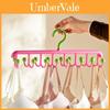 Ushaped Multi Hook Rack With 360 Degree Rotation For Clothing And Accessories
