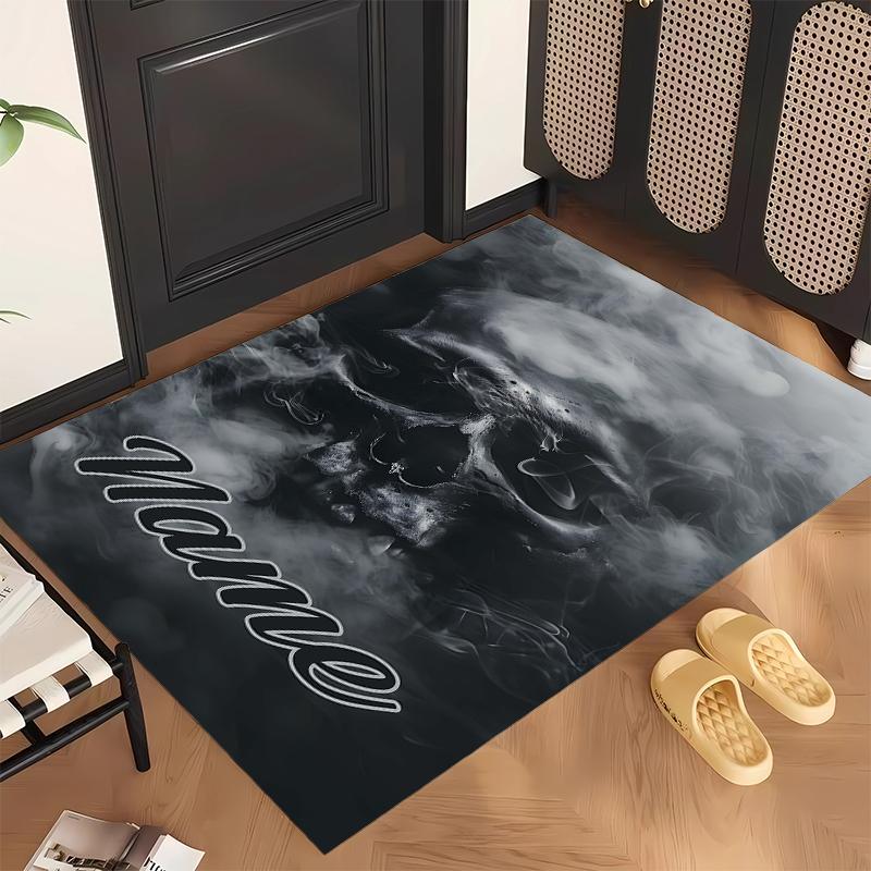 Dark Gothic (37) Personalized Name Office Carpet Stylish Decor for Living Room Bedroom Kitchen