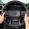 Matte Black Interior Steering Wheel Button Frame Trim For Toyota Tundra -24