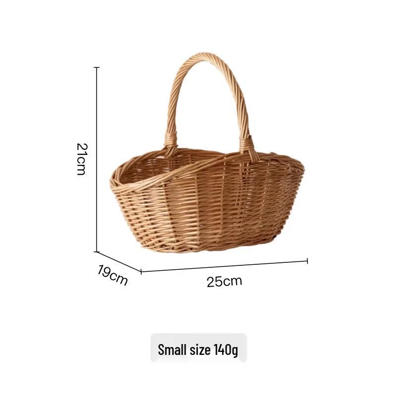 Handmade Wicker Storage Basket