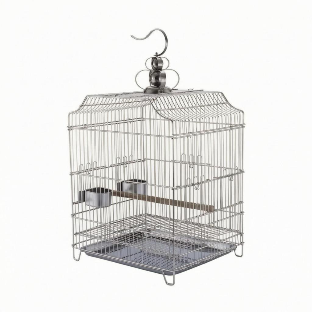 Stainless Steel Birdcage Cage Rust-Resistant Pet Supply for