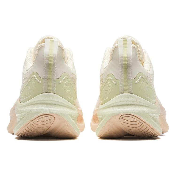 New Anta Breathable And Lightweight Low Top Running Shoes Women's White Pink 922525574F-5