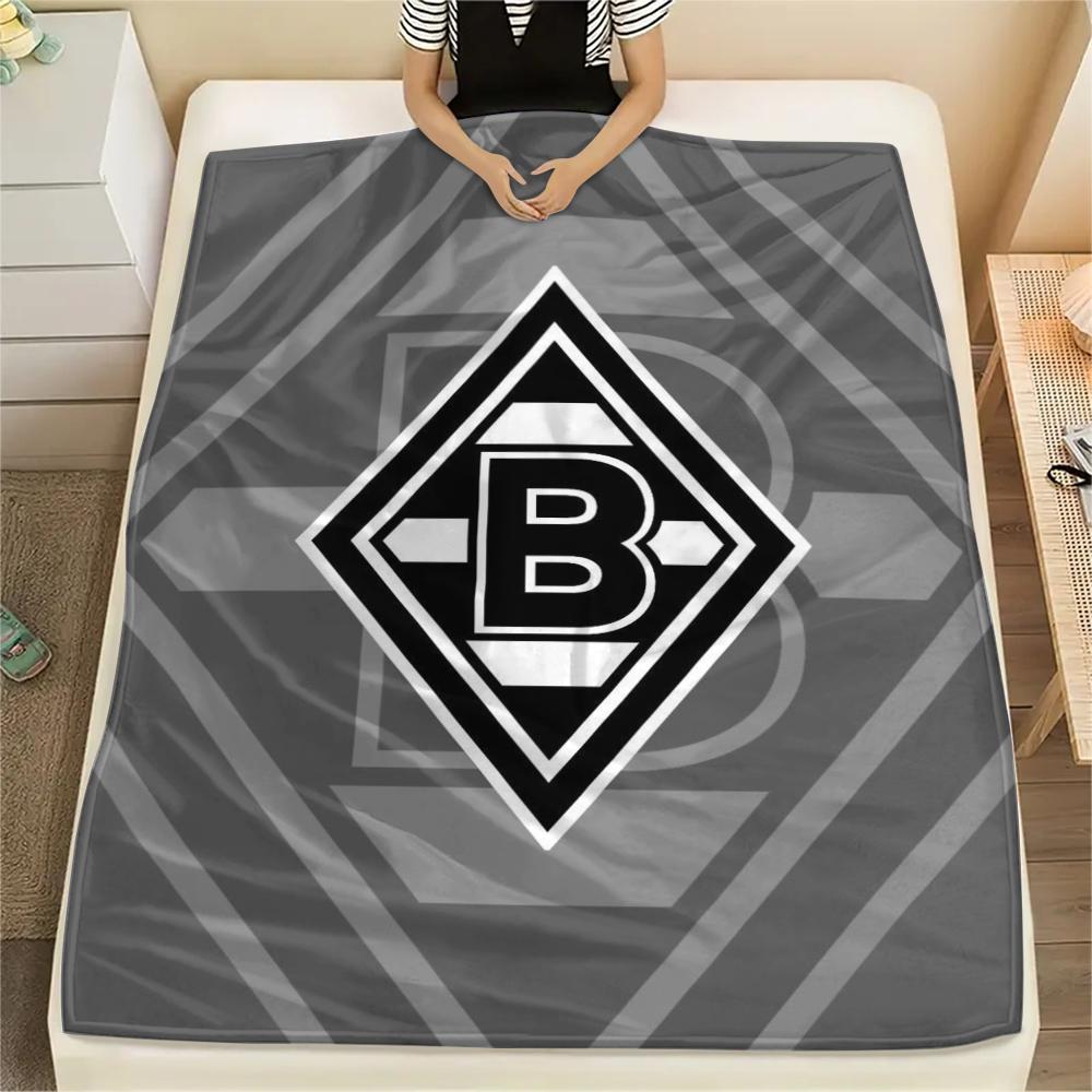 1pc Borussia Print Flannel Blanket, High quality Comfortable for All Seasons, Home Decor, Warmth and Comfort, Perfect for Christmas Gifts16