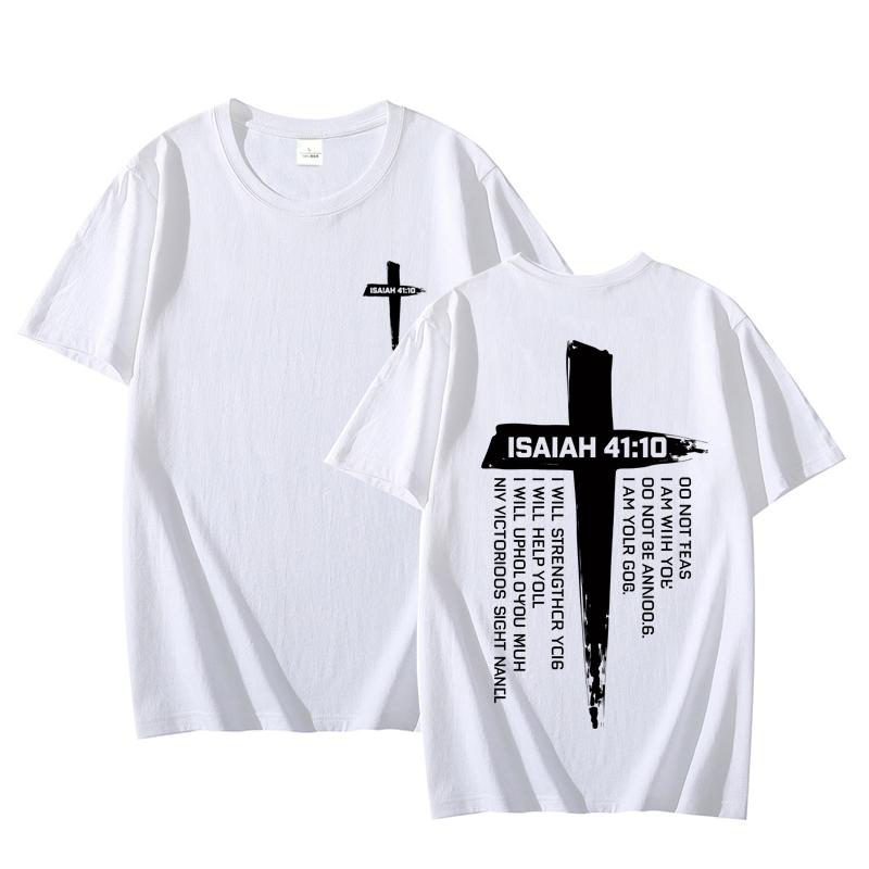 Heaven T Shirt Casual Cotton Short Sleeve Christian Jesus Bible Verse Tshirt Round Neck Tshirt Loose Streetwear Unisexs Clothing