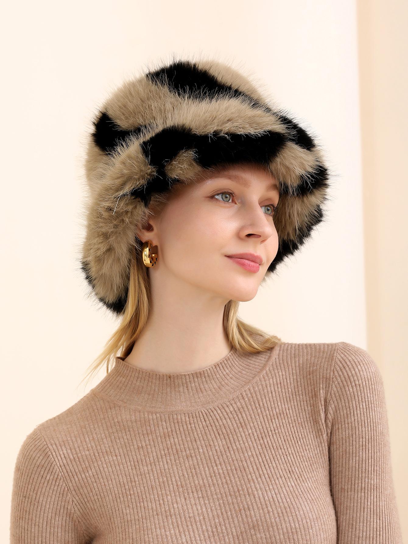 

Модная теплая утолщенная шляпа-горшок, ветрозащитная шляпа, осень и зима, новая европейская и американская цветная шляпа-ведро, искусственная кожа, соломенная шляпа, женская шляпа-ведро hat