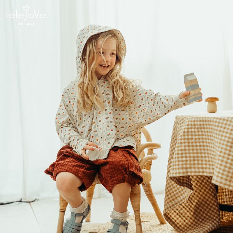 LELE JOVE Kids' Nordic Style Summer Cooling Sun Protection Jacket