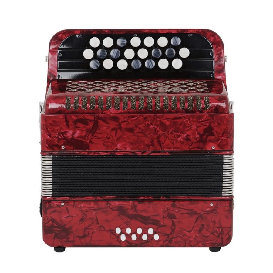Buy Bayan accordion 22 key 8 bass professional key button accordion