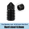 For Bambu Lab A1/A1 Mini Hotend Kit Fast Speed Printing Head Assembly Thermistor Heater 0.2/0.4/0.6/0.8mm Hardened Steel Nozzle