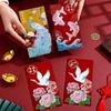 2026 Chinese New Year Creative Guochao Red Envelope for Prosperity and Good Fortune