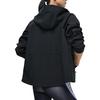 Li-Ning Solid Color Hooded Sports Jacket Women Jackets Champagne Black AFDT652-2