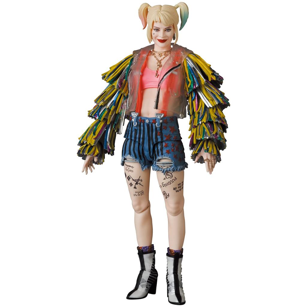 MAFEX HARLEY QUINN Caution Tape Jacket Approximately 150mm action No.159 Ver. tall, pre-painted figure.