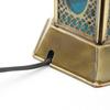 Moroccan Lamp Large Turquoise