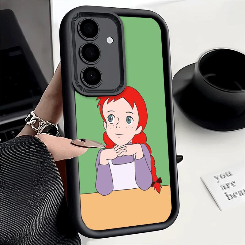 Phone Case for Samsung Galaxy A17 A16 A15 A14 A13 Anne Of Green Gables Shirley A56 A36 A26 A55 A35 A25 A54 A34 A24 A53 A33 A23 A