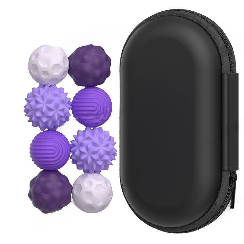 Sensory Silicone Magnetic Fidget Balls For Stress Relief And Focus