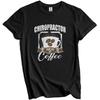 Chiropractor Fueled By Coffee Funny T-Shirt Gift for Chiropractor