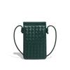 Borsa a Spalla Retro per Cellulare Intrecciata a Mano Moda Stile Casual Pochette da Donna
